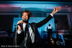Indian wedding reception singer. Indian wedding reception singer.