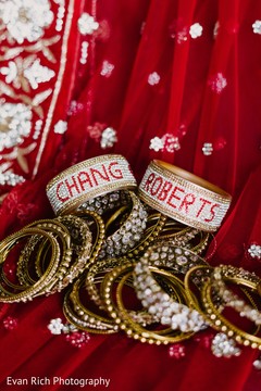 Personalized Indian bridal golden bangles. Personalized Indian bridal golden bangles.