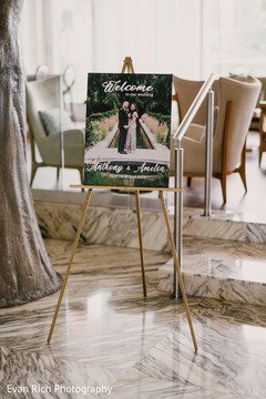 Indian wedding welcome sign photography. Indian wedding welcome sign photography.