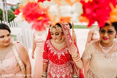 Maharani walking to her wedding ceremony. Maharani walking to her wedding ceremony.