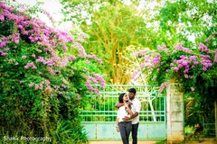 Most romantic capture of bride and groom during outdoor photoshoot Most romantic capture of bride and groom during outdoor photoshoot