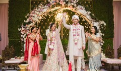 Indian couple just married. Indian couple just married.