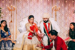 Indian couples capture at the Indian wedding ritual. Indian couples capture at the Indian wedding ritual.