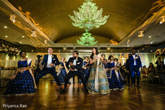 Indian couple at wedding reception dance. Indian couple at wedding reception dance.