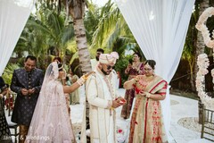 Maharani walking behind her Raja. Maharani walking behind her Raja.