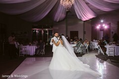 Indian couple at wedding reception dance capture. Indian couple at wedding reception dance capture.