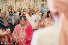 Maharani making her big entrance to the wedding ceremony. Maharani making her big entrance to the wedding ceremony.