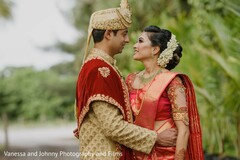 Raja and Maharani face to face photo capture. Raja and Maharani face to face photo capture.