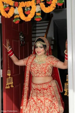 Maharani walking out the door photo. Maharani walking out the door photo.