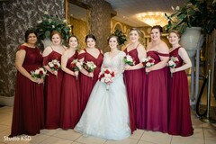 Maharani with bridesmaids photoshoot. Maharani with bridesmaids photoshoot.