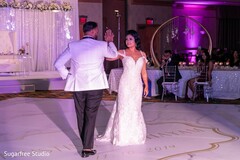 Indian wedding reception dance. Indian wedding reception dance.