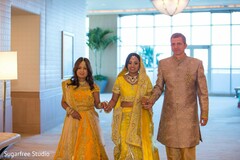 Maharani walking with relatives. Maharani walking with relatives.