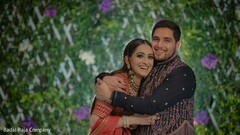 indian bride and groom portrait indian bride and groom portrait