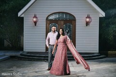 Elegant Indian couple portrait Elegant Indian couple portrait