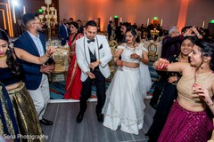 Lovely indian bride and groom's dance. Lovely indian bride and groom's dance.