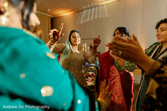 Joyful indian bride dancing capture Joyful indian bride dancing capture