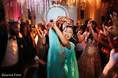 Lovely Indian bride and groom dancing Lovely Indian bride and groom dancing