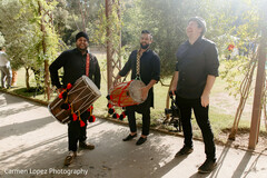 Musicians ready to play Musicians ready to play