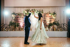 Gorgeous Indian bride on her reception party Gorgeous Indian bride on her reception party