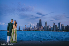 Graceful Indian bride and groom photo session. Graceful Indian bride and groom photo session.