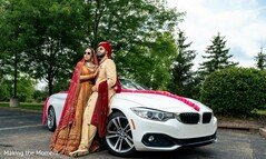 Indian couple at their photo shoot Indian couple at their photo shoot
