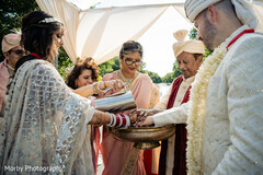 Lovely Indian couple on their ceremony wedding Lovely Indian couple on their ceremony wedding