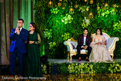 Lovely indian couple reception stage Lovely indian couple reception stage
