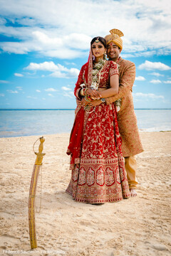 Beach side Indian wedding photo shoot Beach side Indian wedding photo shoot