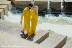Sweet shot of Indian couple walking