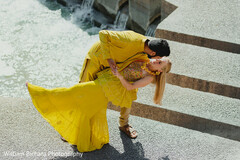 Amazing indian bride and groom photo