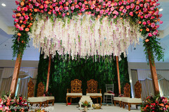 Dreamy Indian wedding ceremony floral mandap Dreamy Indian wedding ceremony floral mandap