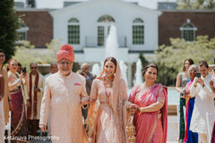 Gorgeous bride walking down the aisle Gorgeous bride walking down the aisle