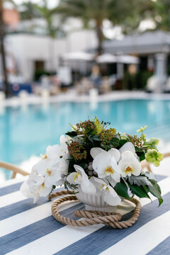 Blossoms and Blue Waters: A Luxe Poolside Escape" Blossoms and Blue Waters: A Luxe Poolside Escape"
