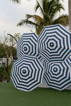 Shades of the Seaside: Setting the Scene with Striped Elegance Shades of the Seaside: Setting the Scene with Striped Elegance