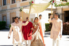 The Radiant Procession of an Indian Bride The Radiant Procession of an Indian Bride