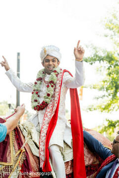The Groom's Baraat Entrance The Groom's Baraat Entrance