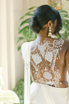 Artistry Revealed: Elegance from Behind
