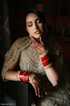 A Bride's Detailed Splendor