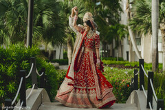 Lehenga in Motion: The Spirited Bride