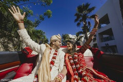 Riding into Bliss: A Joyful Journey in Red