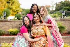 Garden Gala: Radiant Smiles in Traditional Attire Garden Gala: Radiant Smiles in Traditional Attire