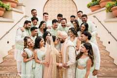 Beige Elegance: A Moment of Groomsmen Glee