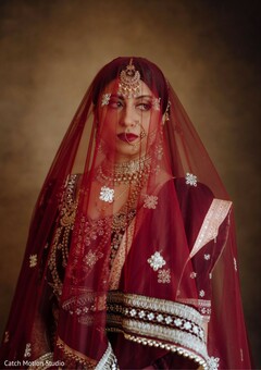 Illuminated in Tradition: A Bridal Portrait