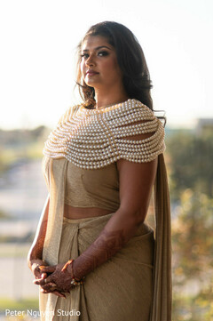 Poise and Pearls: A Bridal Portrait