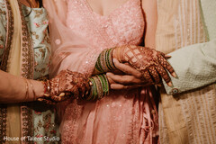 Unity in Detail: The Bridal Bangles and Mehndi