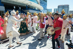 Rhythms of Joy: A Spirited Baraat Celebration Rhythms of Joy: A Spirited Baraat Celebration