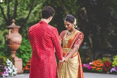 Embrace of Eternity: A Colorful Wedding Moment