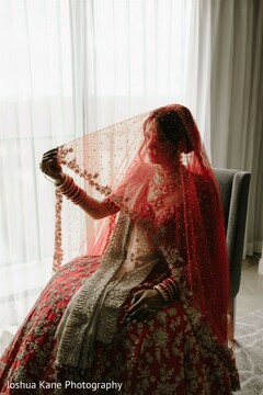 Window to the Soul: A Bride’s Reflective Moment