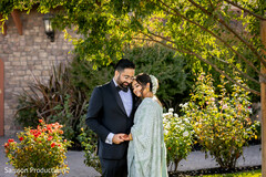 Love Blossoming in the Garden. Love Blossoming in the Garden.