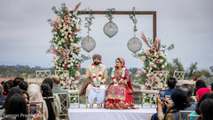 Seated in Ceremony. Seated in Ceremony.